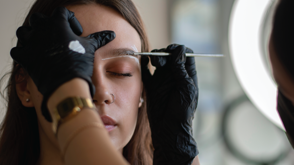 Eyebrow Tinting at Essential Beauty