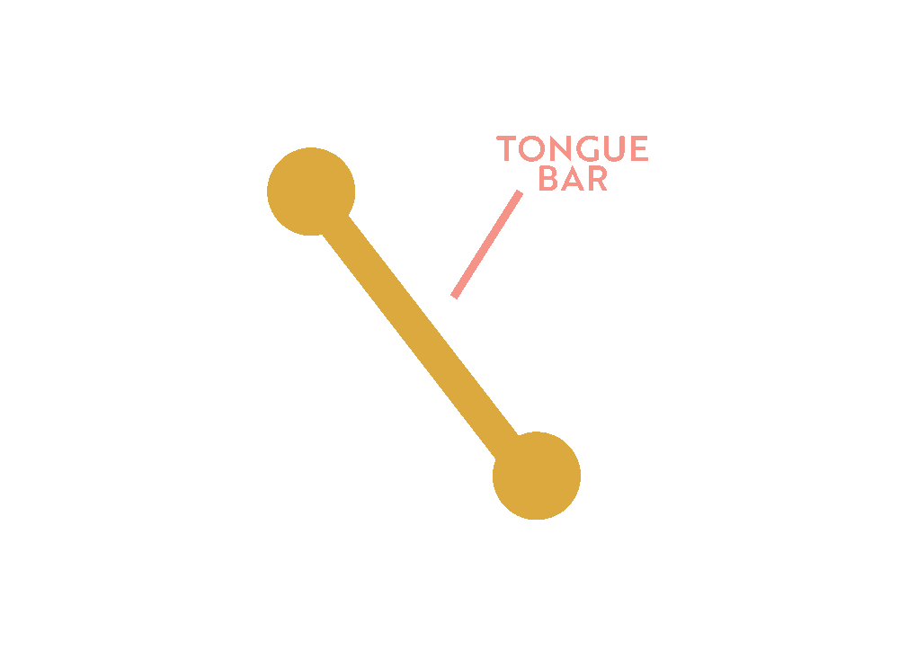 tongue bar