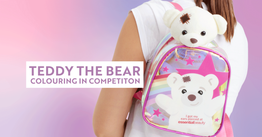 Teddy the Bear Colouring in Page Competition