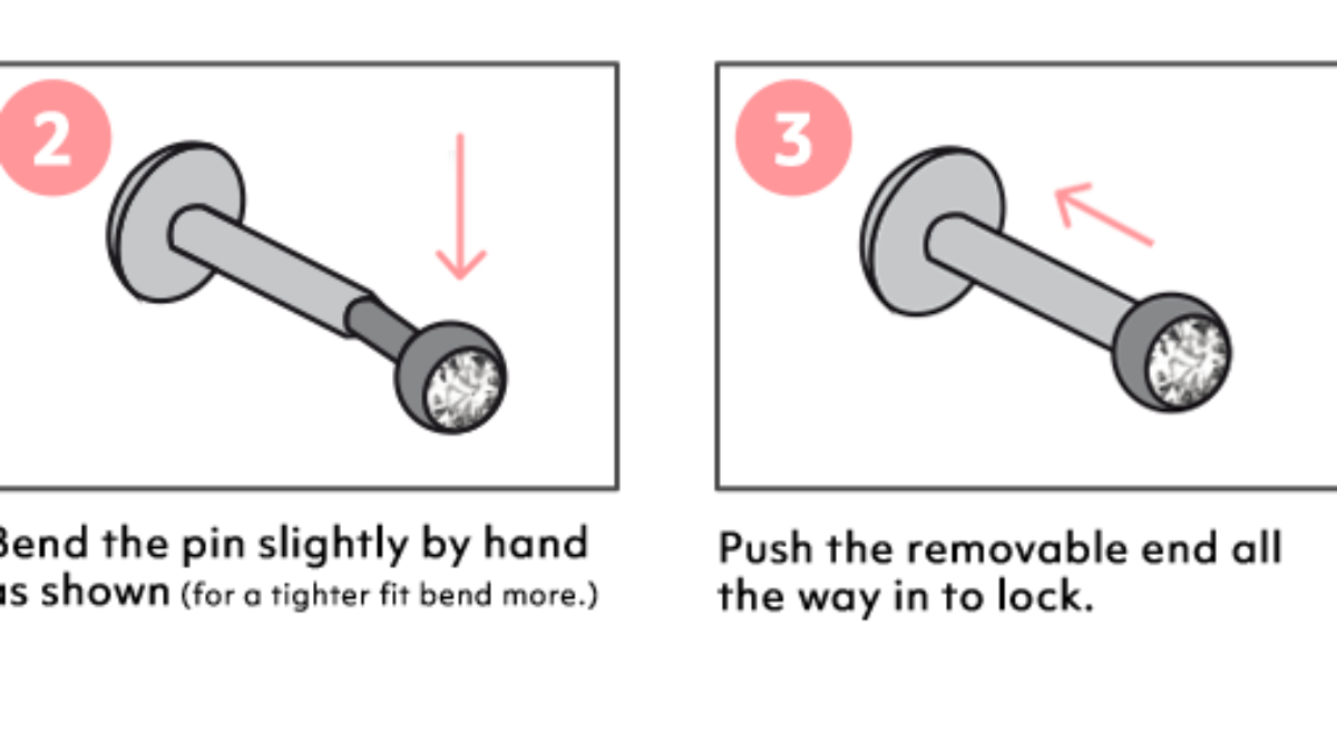 How to remove a flat hotsell back nose ring